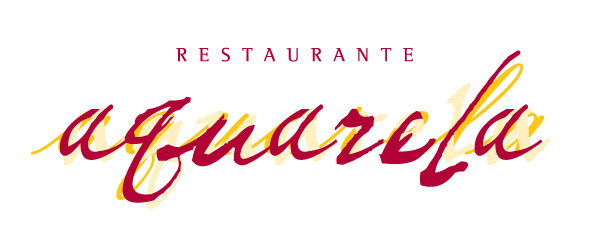 logo restaurante aquarela
